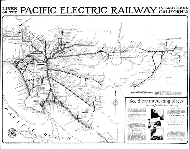 Pacific Electric Map