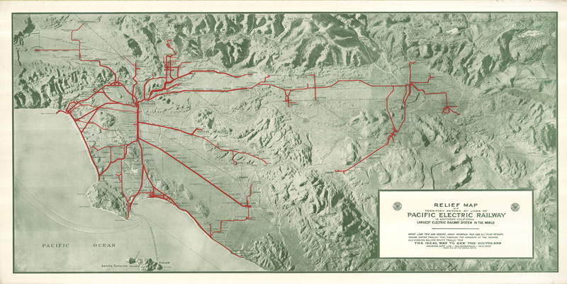 Pacific Electric Map