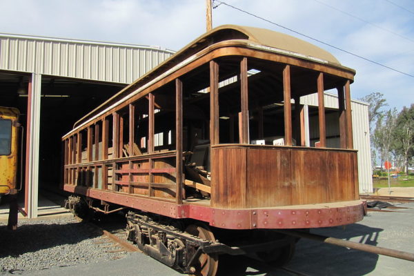 PE 524 in it's present condition at the Southern California Railway Museum. John Smatlak Photo.