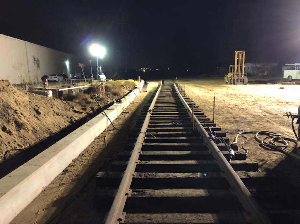 Burning the Midnight Oil – SCRM Builds New Track for Storage