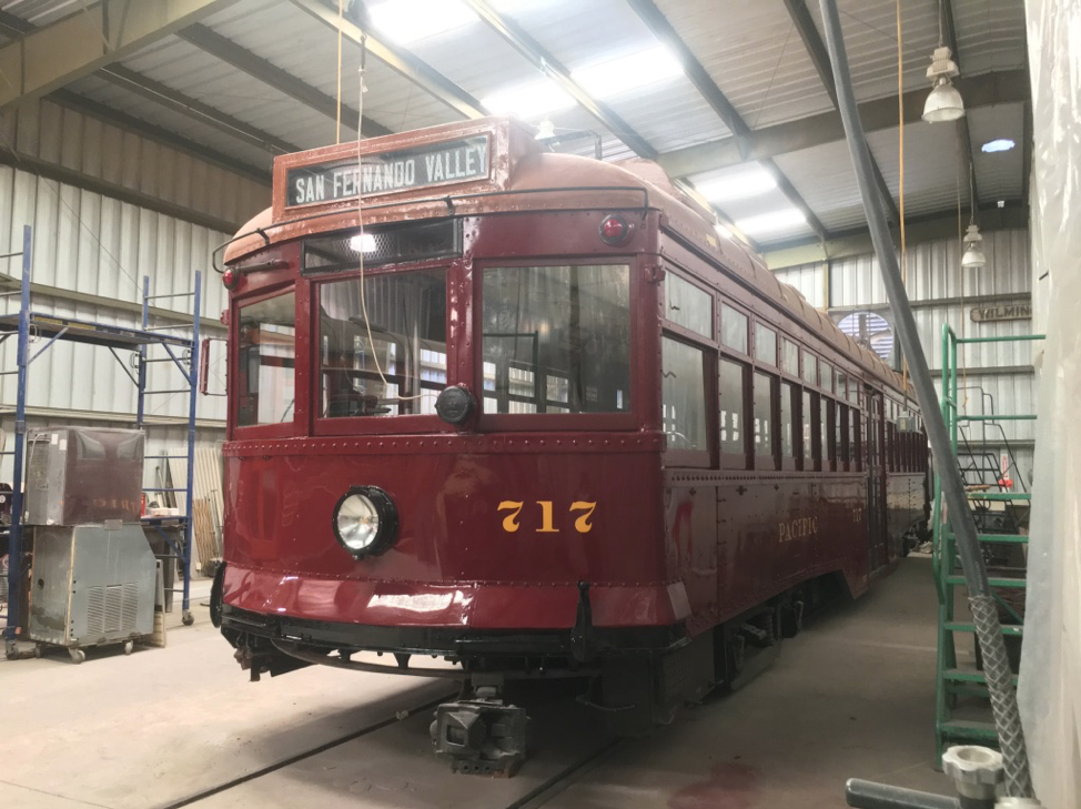 The Art of Streetcar Maintenance – Pacific Electric 717