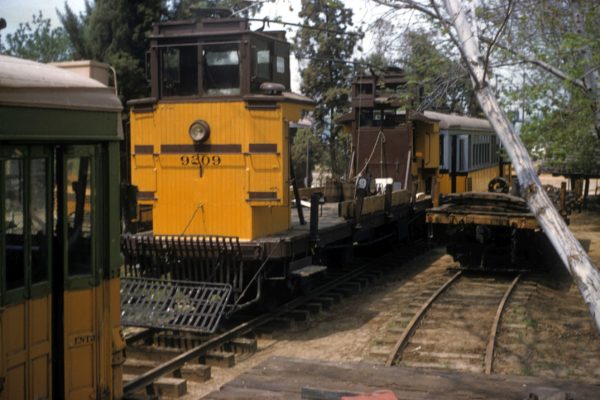 9209 on display at Travel Town in Griffith Park, April 13, 1957. Andy Payne Photo.